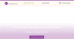 Desktop Screenshot of farewellveins.com
